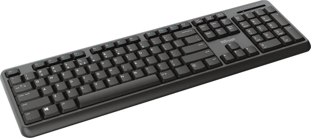 Trust Ody 24335 Draadloos Toetsenbord QWERTZ - Zwart