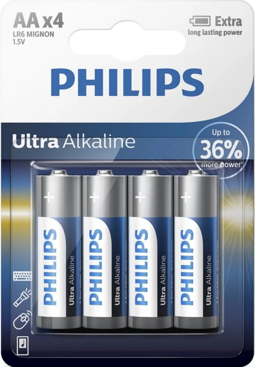 Philips Ultra Alkaline AA LR6E4B/10