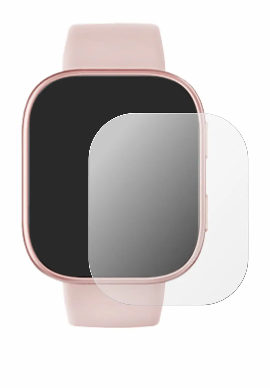 upscreen Screenprotector voor Mingtawn Smartwatch 1.83 inch - Mat - afbeelding 5 van 6