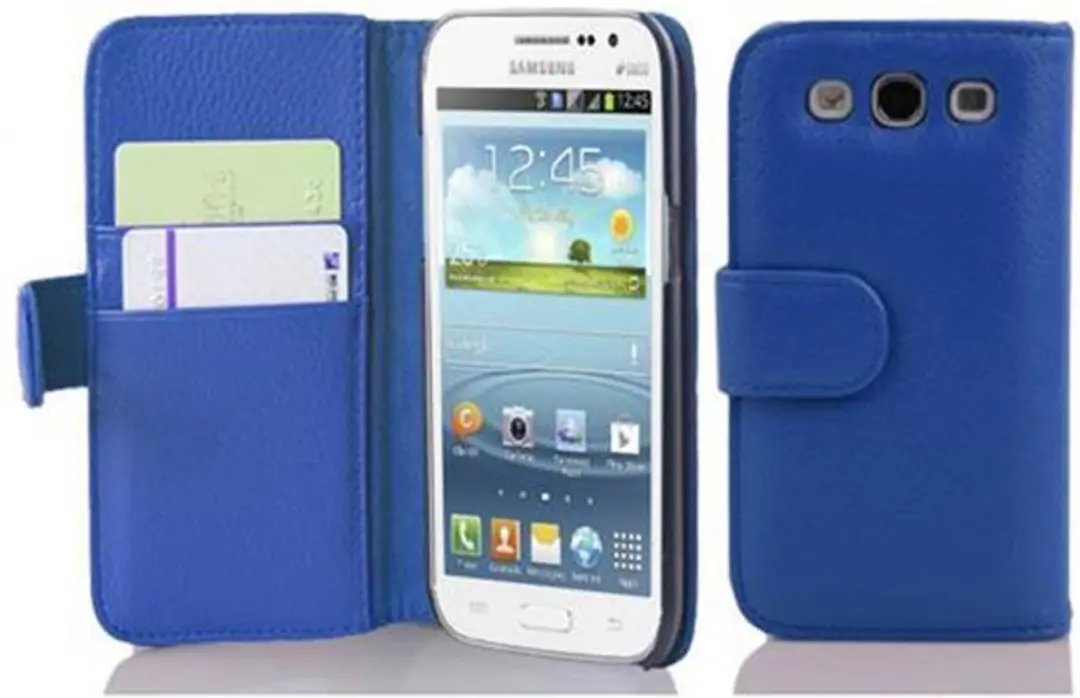 Cadorabo Hoesje geschikt voor Samsung Galaxy WIN in KONINGSBLAUW