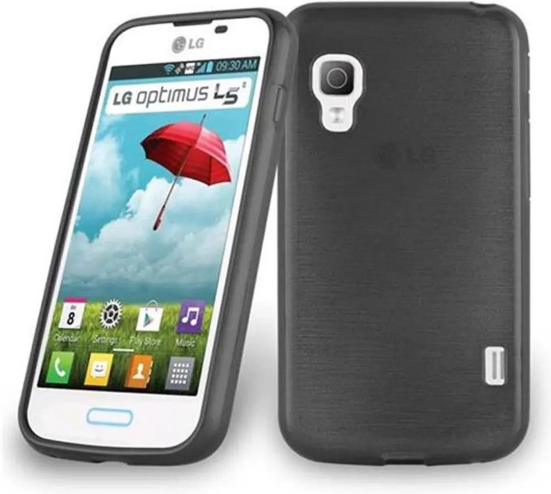 Cadorabo Hoesje geschikt voor LG L5 II (2. SIM) in ZWART