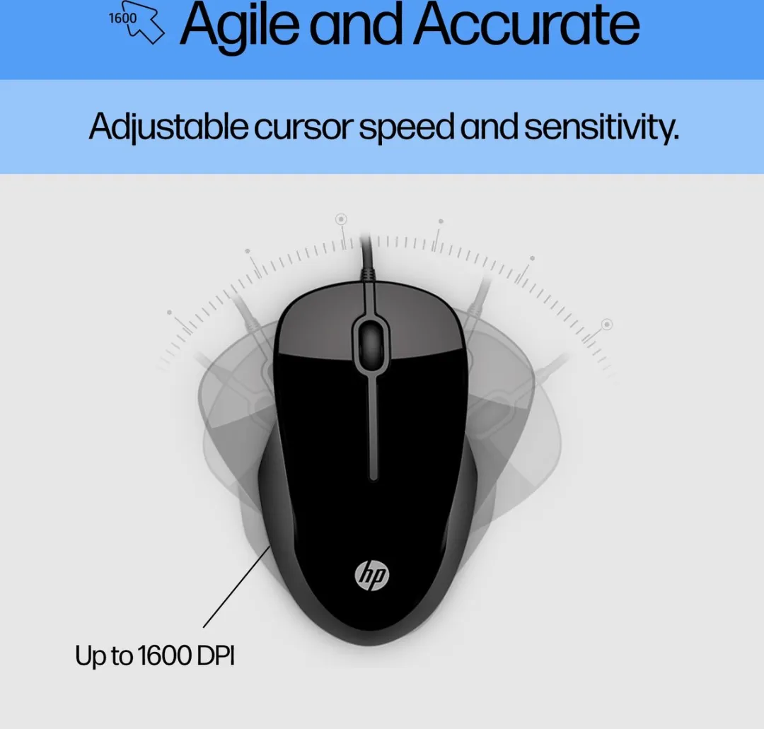 HP Pavilion 200 - Bedraad Toetsenbord en Muis Combinatie - Qwerty