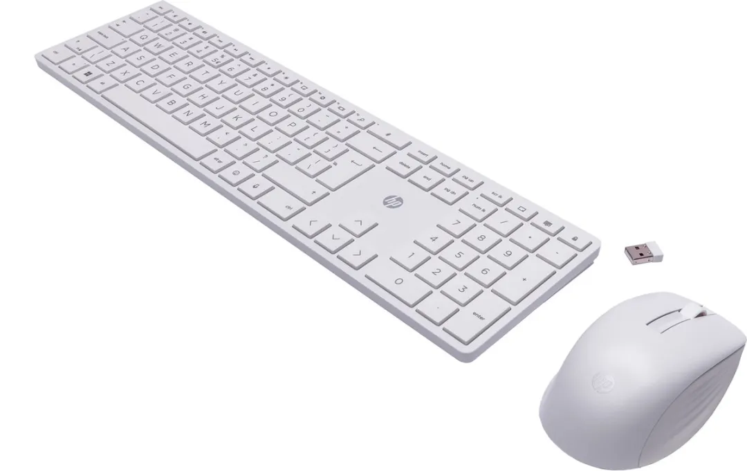 HP 650 Draadloos Toetsenbord & Muis - Wit