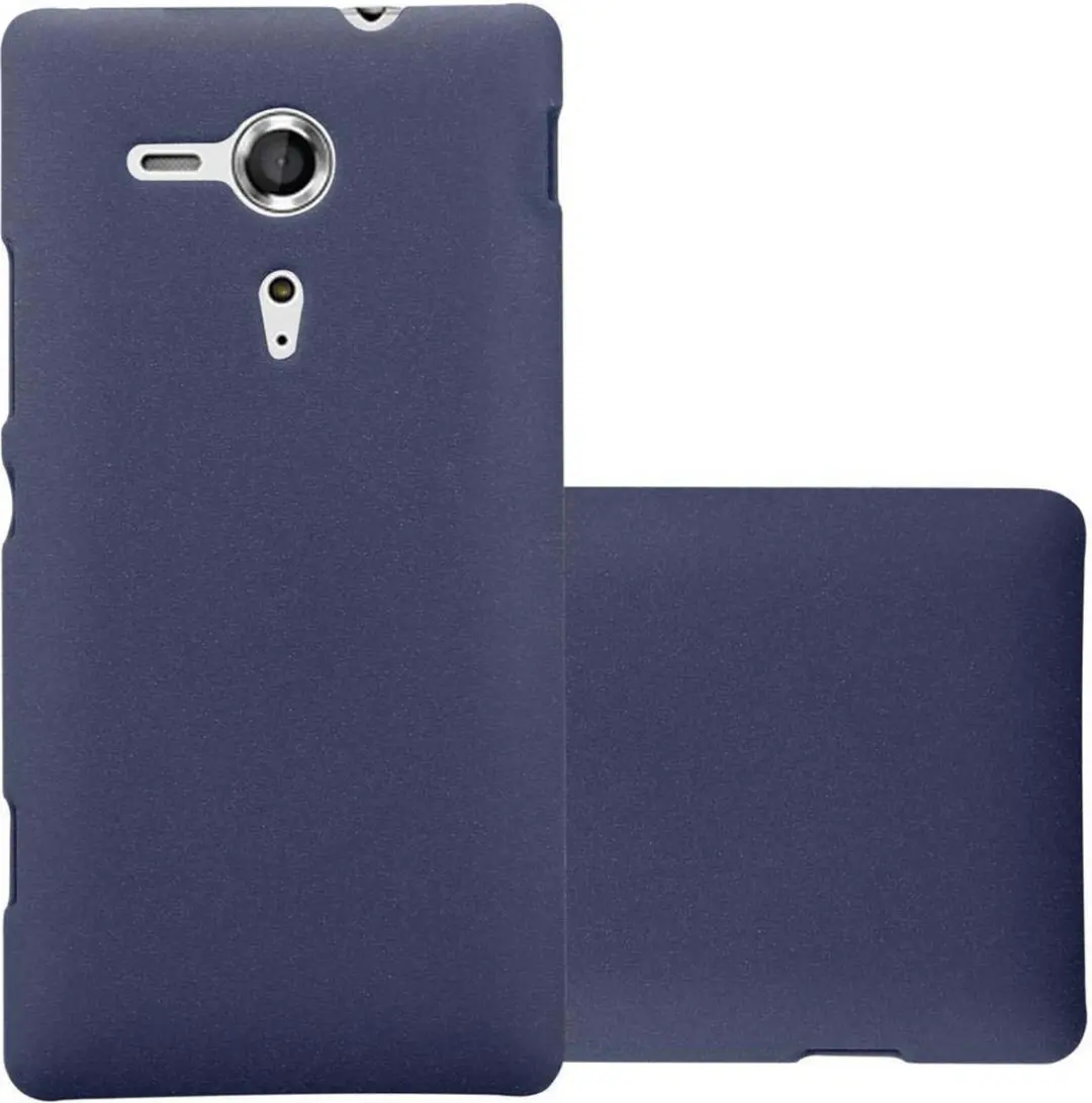 Cadorabo Hoesje geschikt voor Sony Xperia SP in FROSTY BLAUW