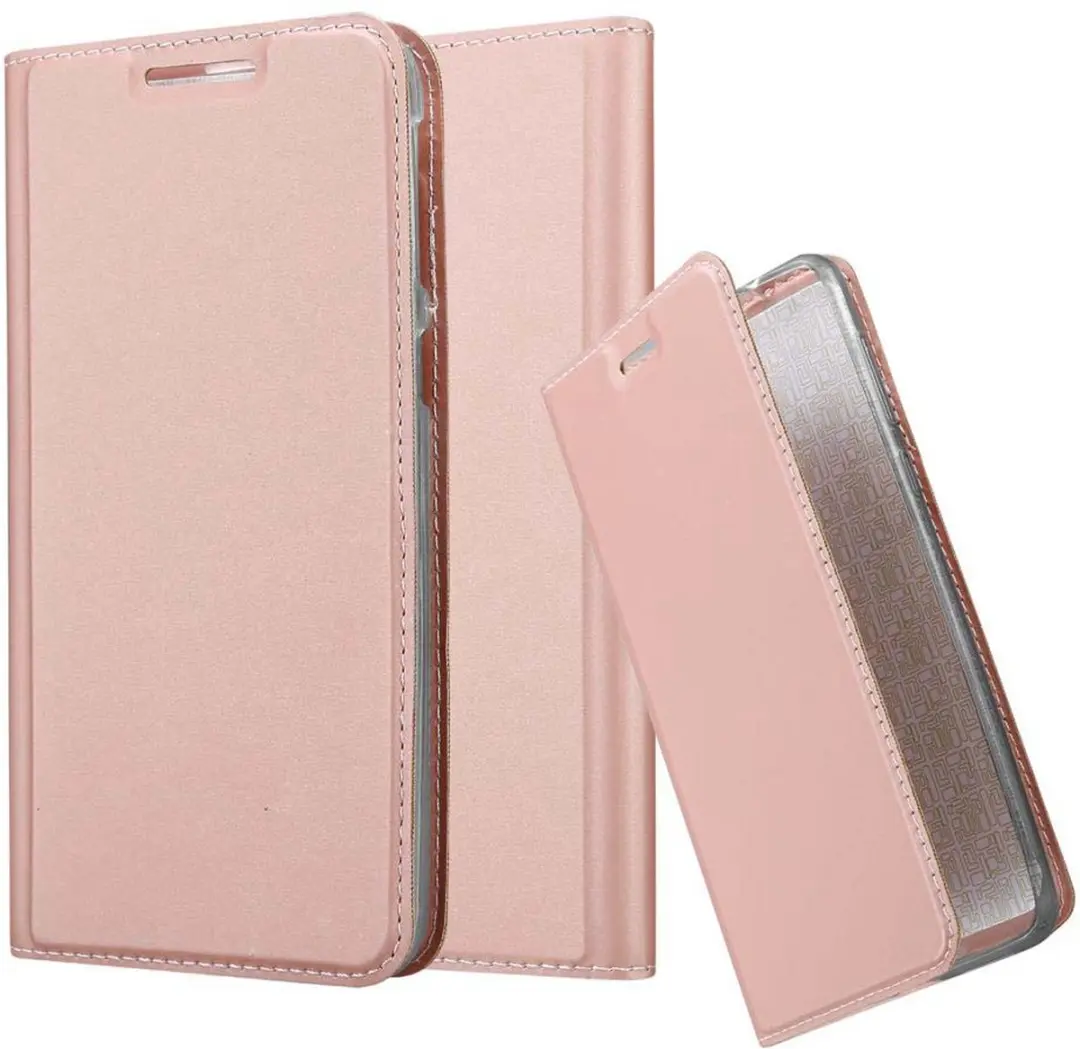 Cadorabo Hoesje geschikt voor HTC Desire 820 in CLASSY ROSE GOUD