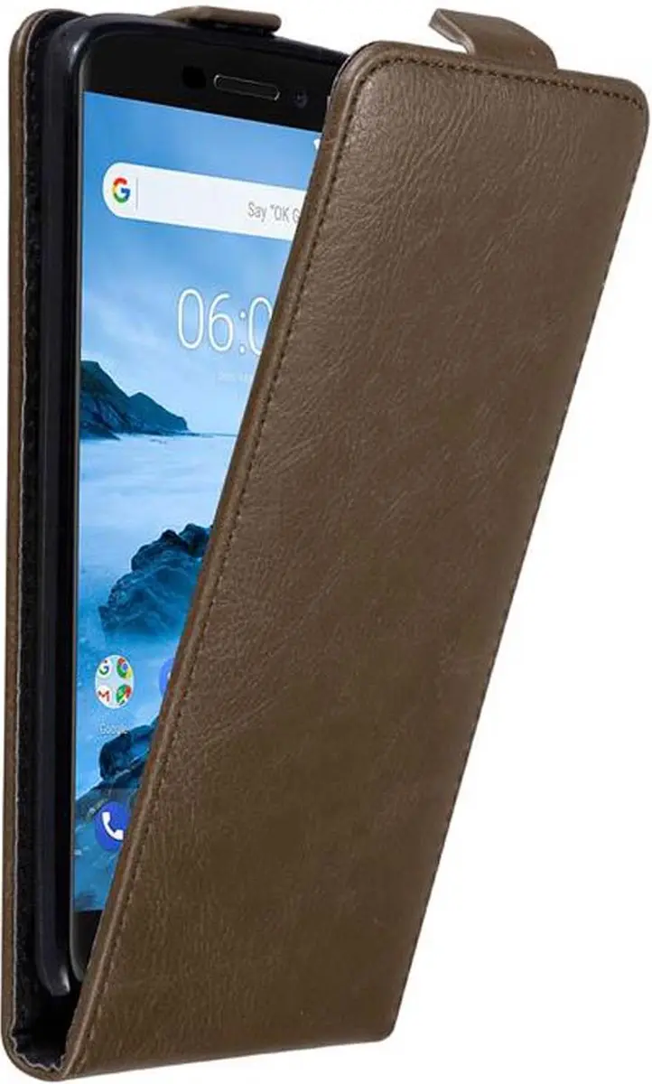 Cadorabo Hoesje geschikt voor Nokia 6.1 in KOFFIE BRUIN