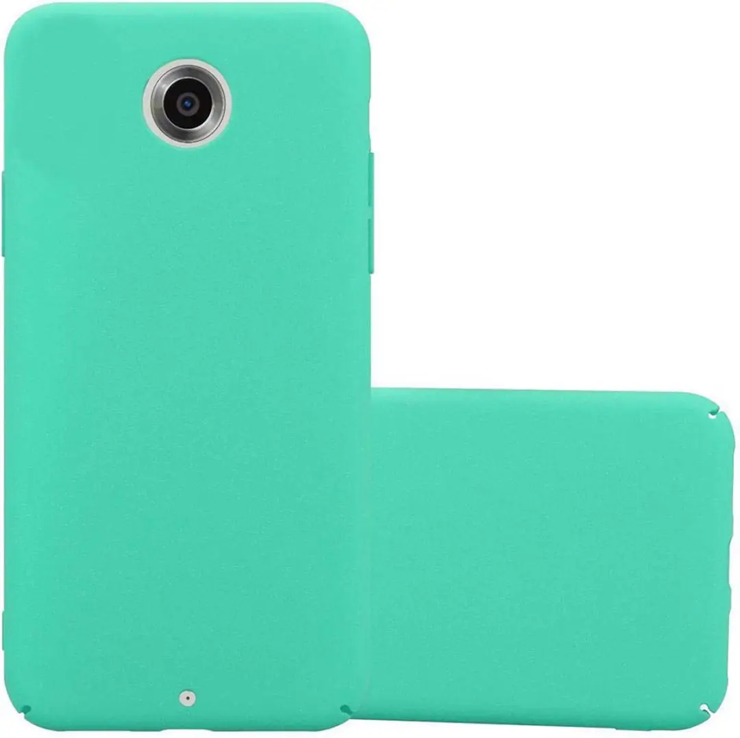 Cadorabo Hoesje geschikt voor Motorola Google NEXUS 6 in FROSTY GROEN