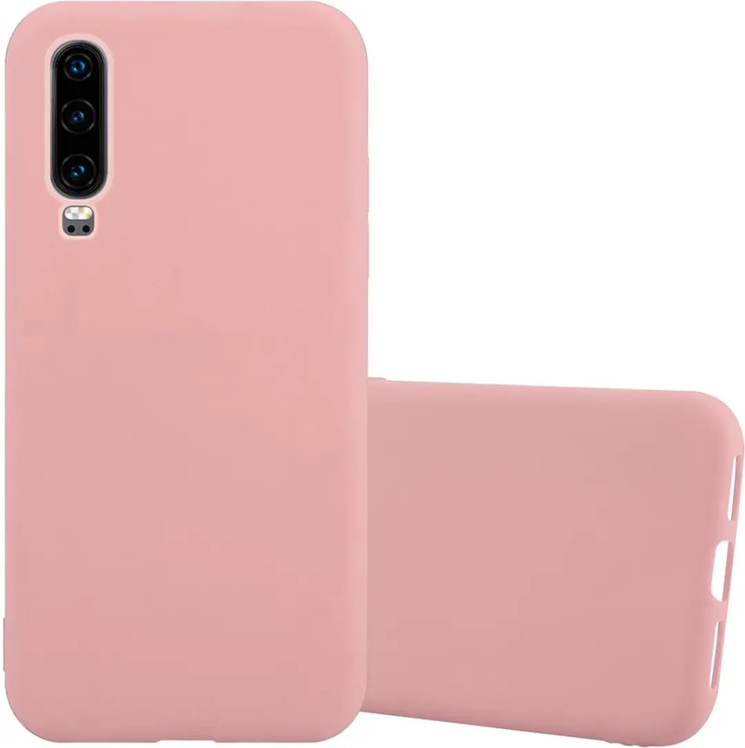 Cadorabo Hoesje geschikt voor Huawei P30 in CANDY ROZE