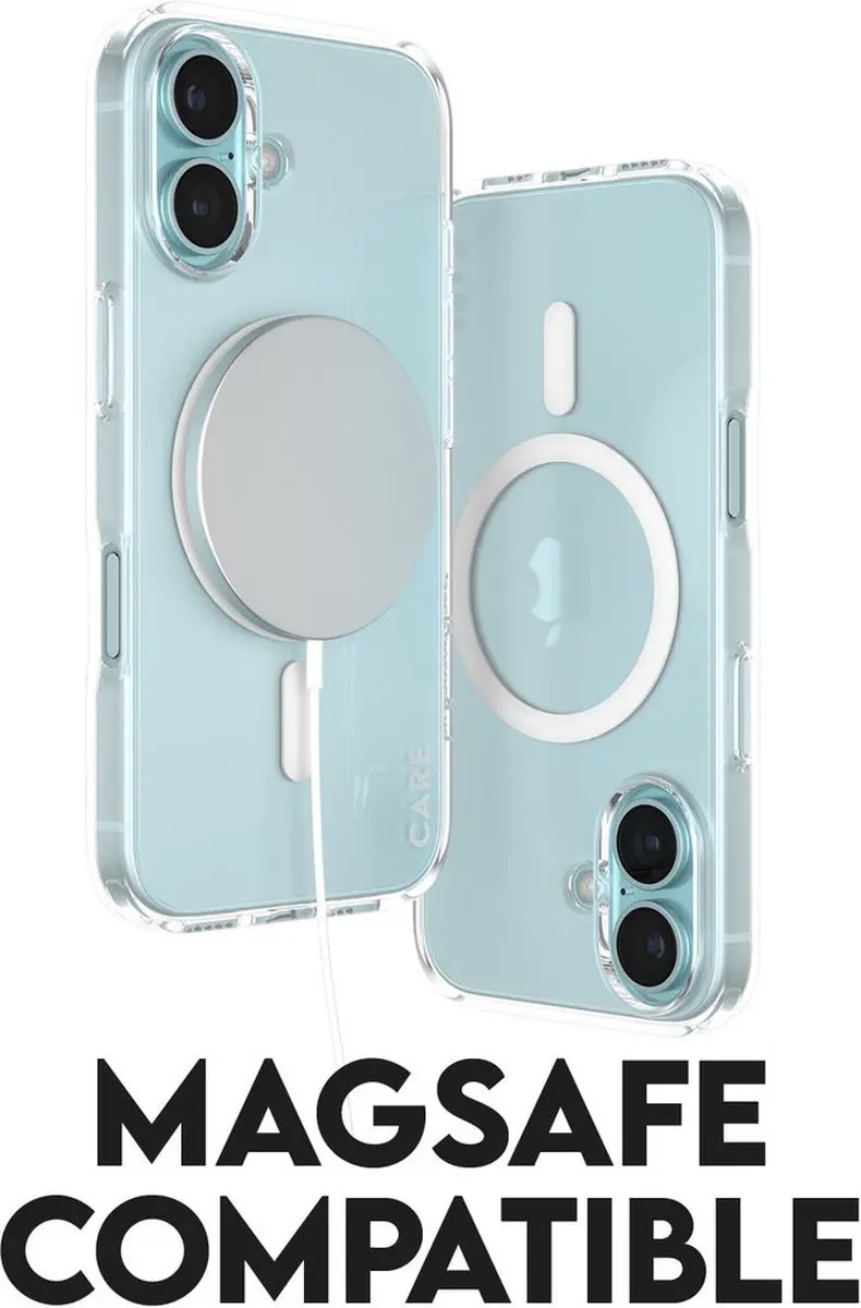PanzerGlass Care Urban Combat Hoes iPhone 16 - Transparant - afbeelding 5 van 6