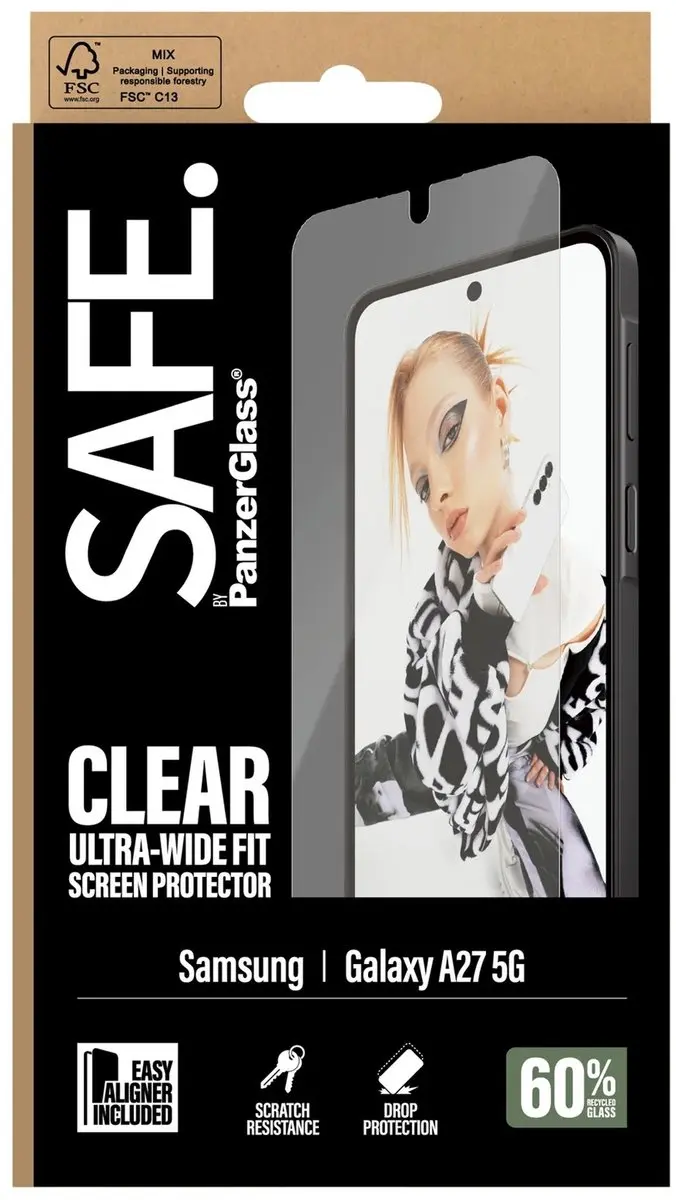 PanzerGlass SAFE Screenprotector Samsung Galaxy A27 5G - SA20735 - afbeelding 5 van 6