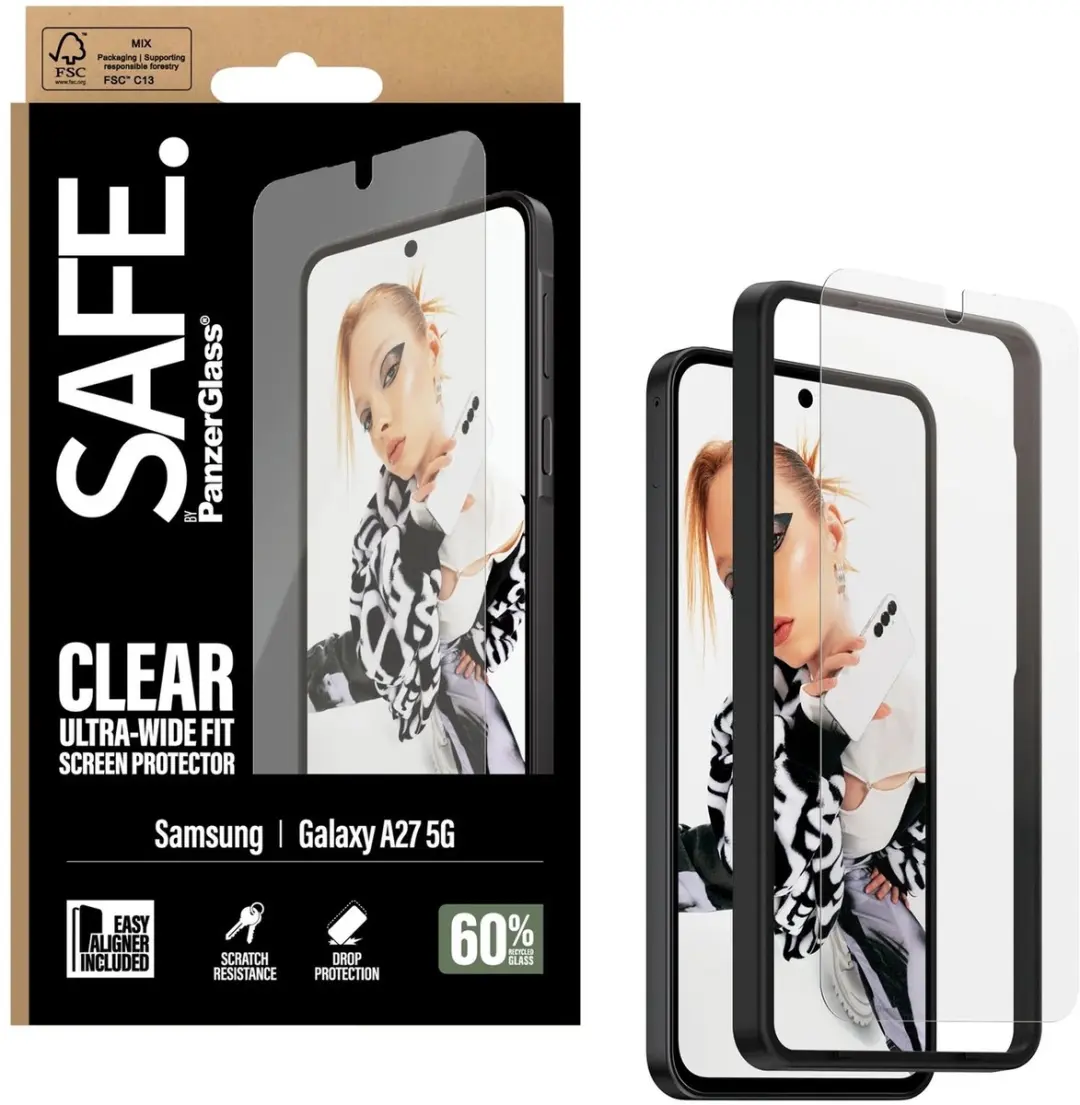 PanzerGlass SAFE Screenprotector Samsung Galaxy A27 5G - SA20735 - afbeelding 4 van 6