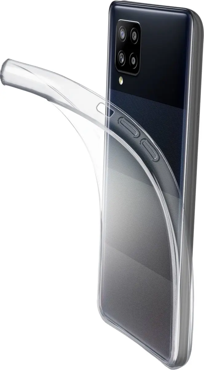 Cellularline Fine Backcover Samsung Galaxy A42 Transparant - afbeelding 2 van 4
