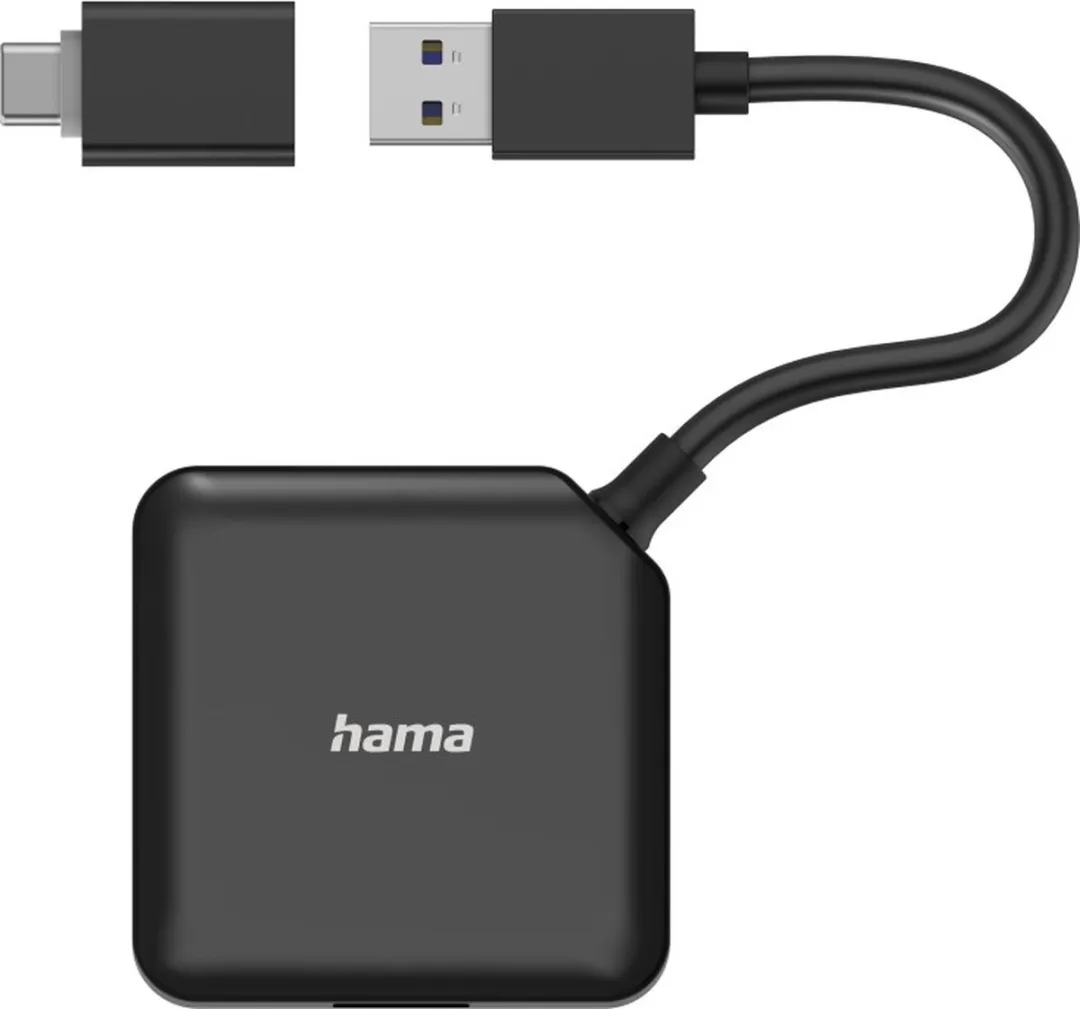 Hama USB Hub 00200116 - 1 Poort - Zwart