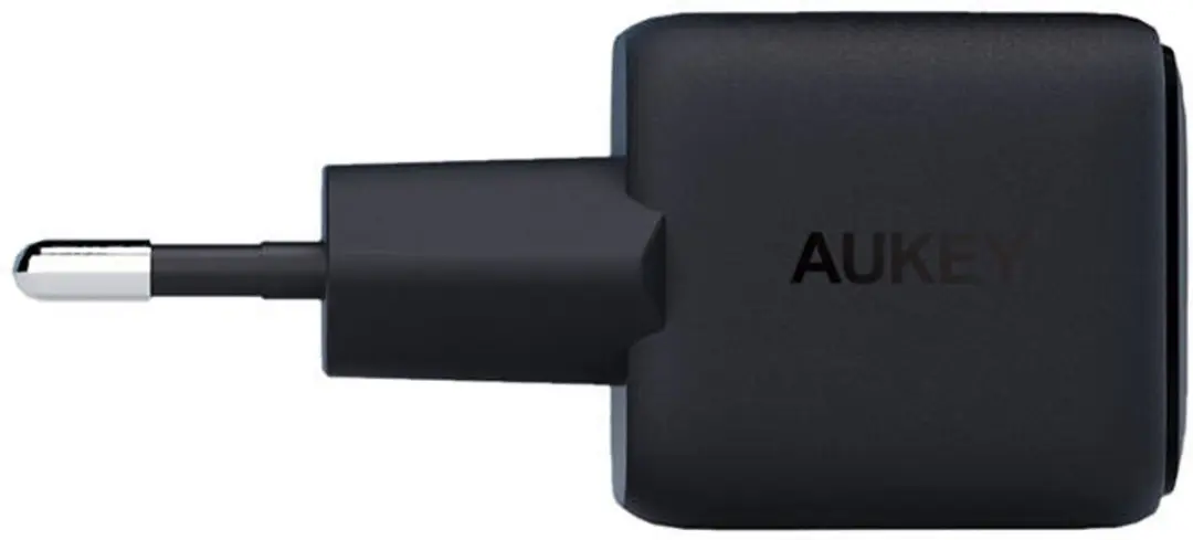 Aukey Omnia II Mini PA-B1L USB-lader 30W - Zwart - afbeelding 6 van 6