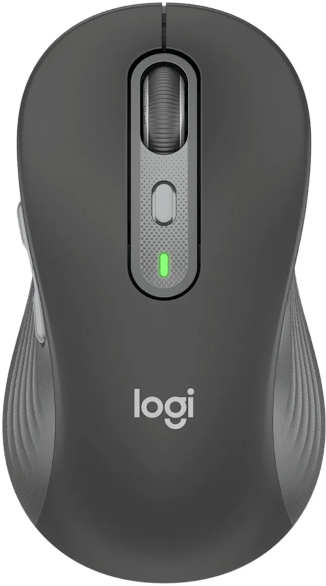Logitech Signature Plus M750L Muis - Rechtshandig - Grafiet