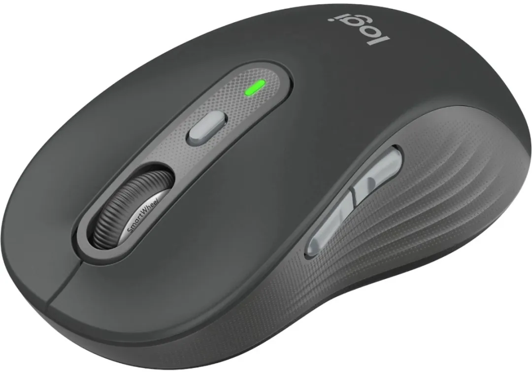 Logitech Signature Plus M750L Muis - Rechtshandig - Grafiet