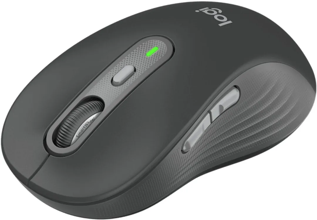 Logitech Signature Plus M750L Muis - Rechtshandig - Grafiet