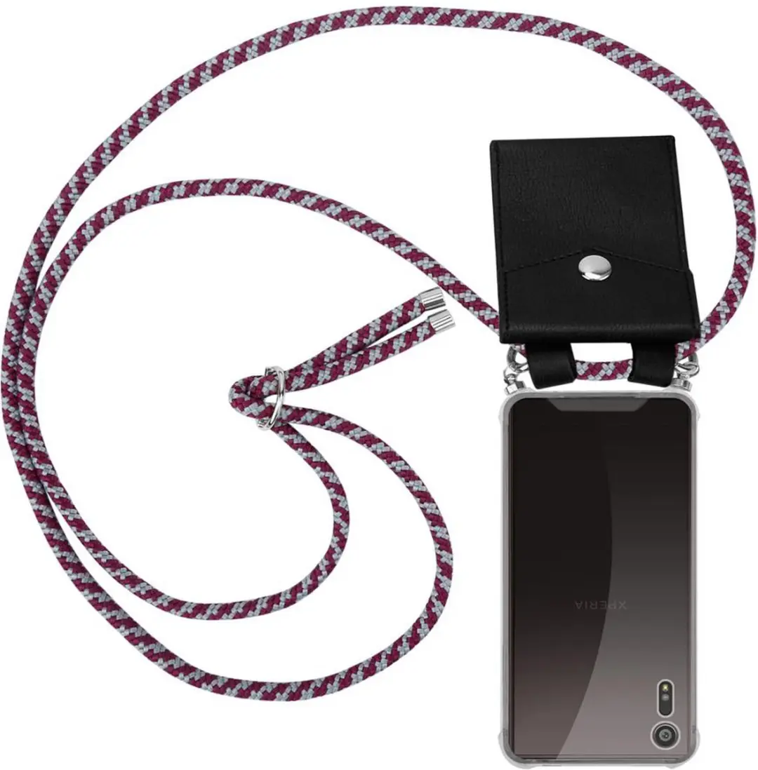 Cadorabo Hoesje geschikt voor Sony Xperia XZ / XZs in ROOD WIT