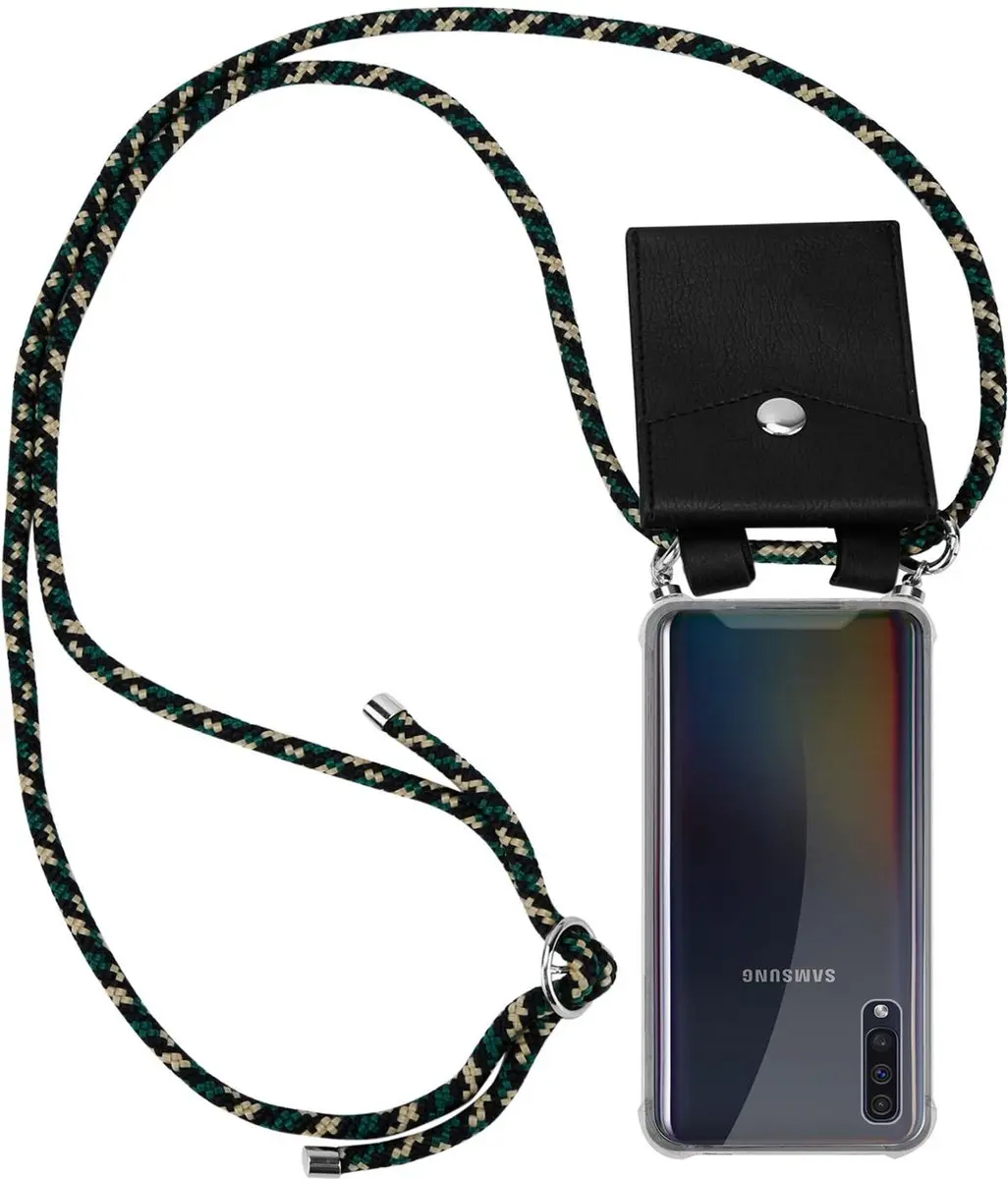 Cadorabo Hoesje geschikt voor Samsung Galaxy A50 4G / A50s / A30s in CAMOUFLAGE