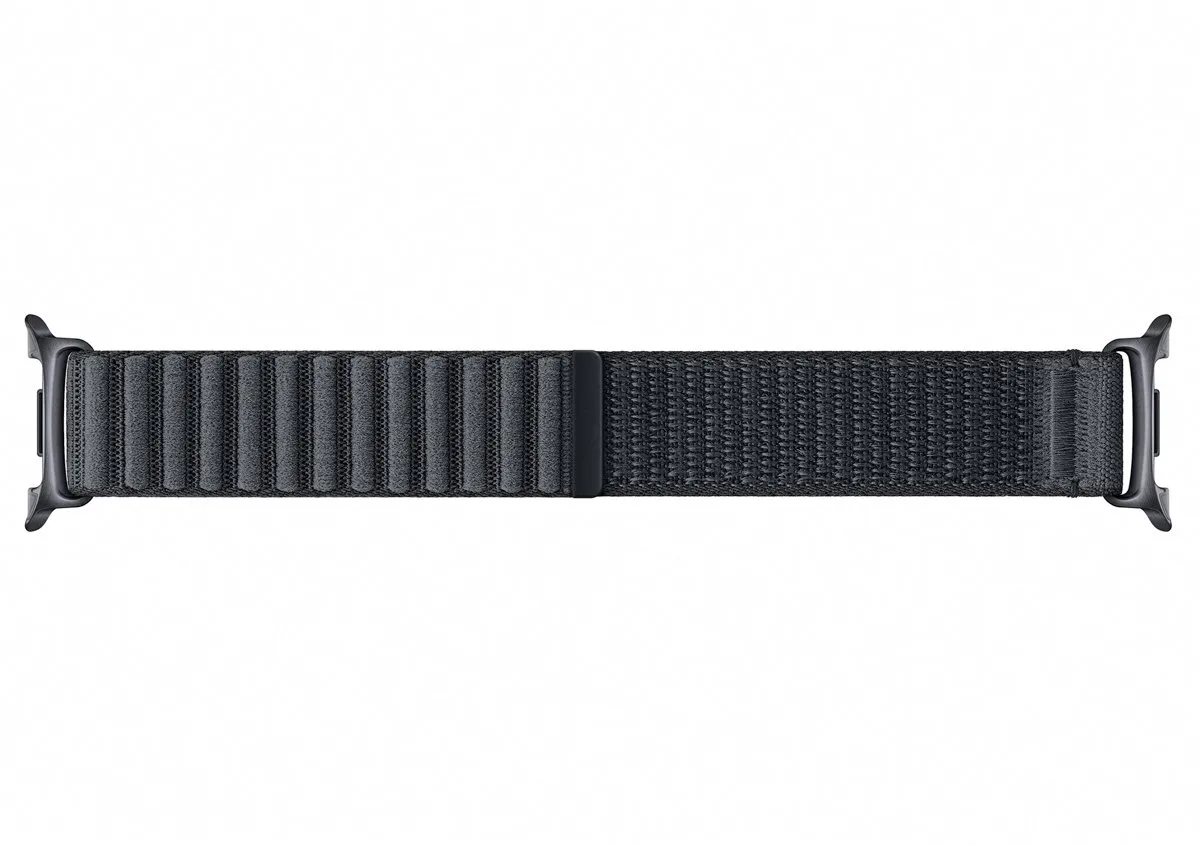 Samsung Galaxy Watch 8 Stoffenen Band - Zwart