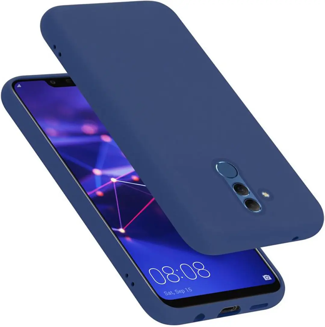 Cadorabo Hoesje geschikt voor Huawei MATE 20 LITE in LIQUID BLAUW