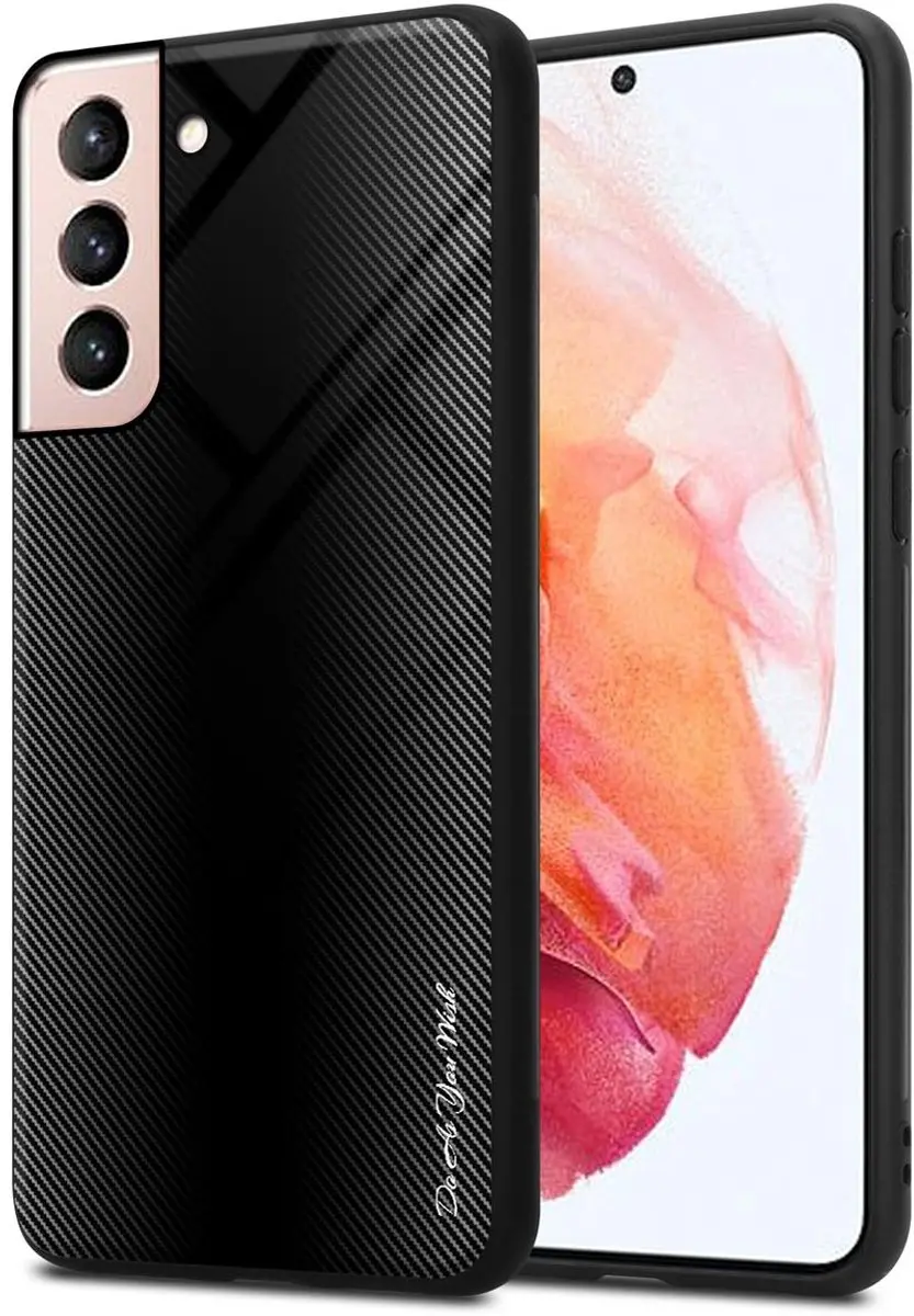 Cadorabo Hoesje geschikt voor Samsung Galaxy S21 5G in OPAAL ZWART