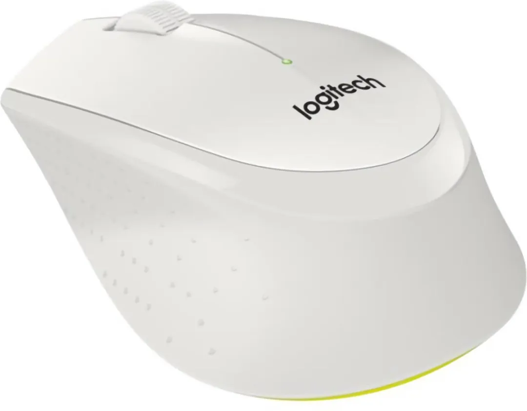 Logitech M330 Silent Plus Draadloze Muis - Wit