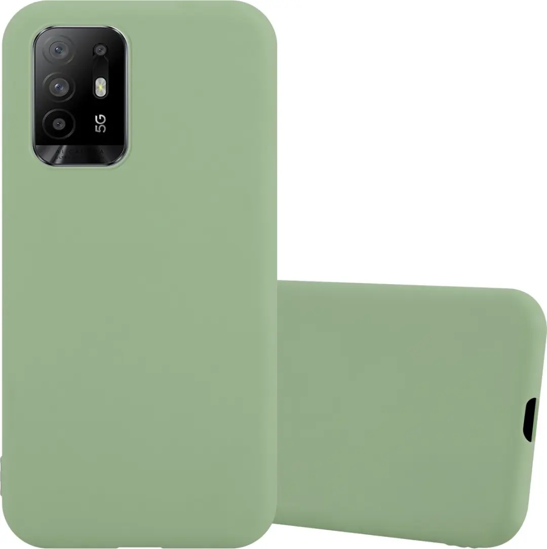 Cadorabo Hoesje geschikt voor Oppo A94 5G in CANDY PASTEL GROEN