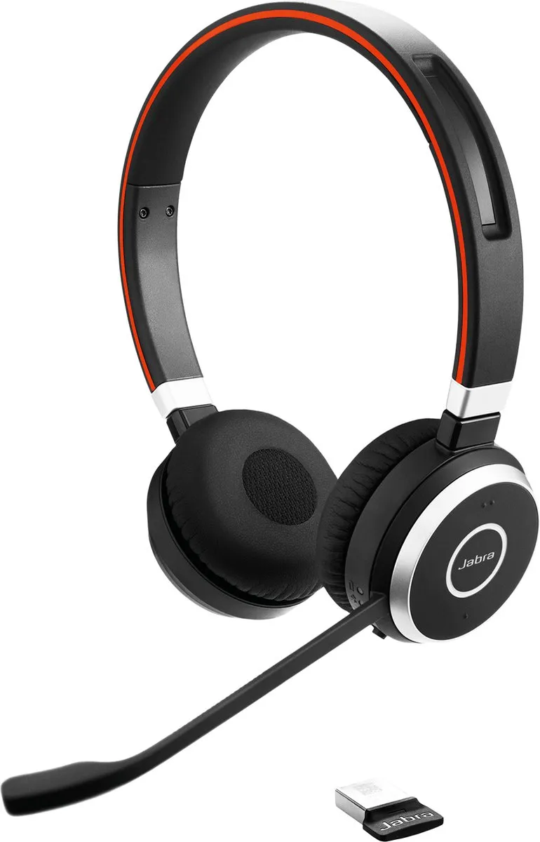 Jabra Evolve 65 SE Headset - Zwart