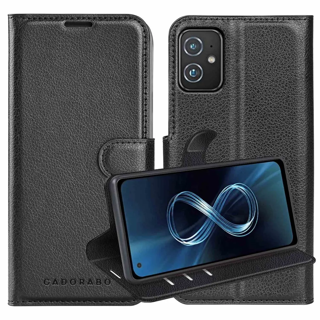 Cadorabo Hoesje geschikt voor Asus ZenFone 8 in PHANTOM ZWART