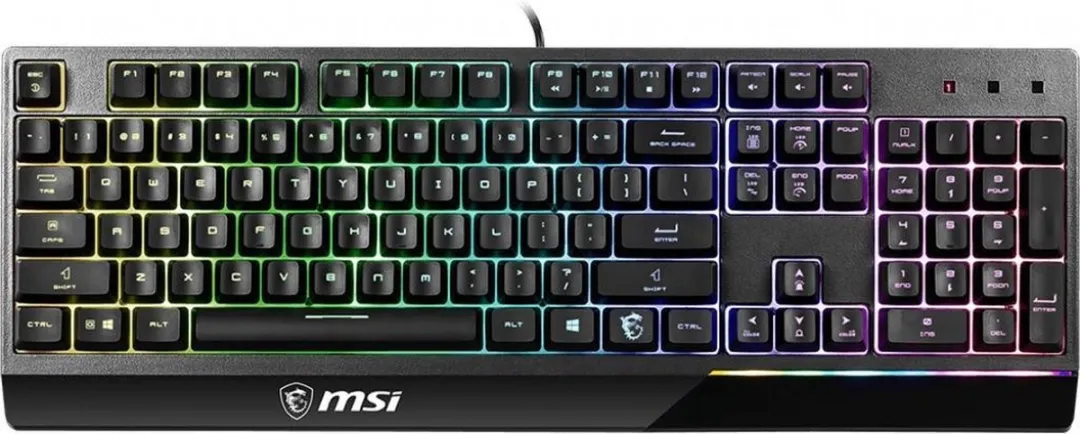 MSI Vigor GK30 Gaming Toetsenbord - RGB - Zwart