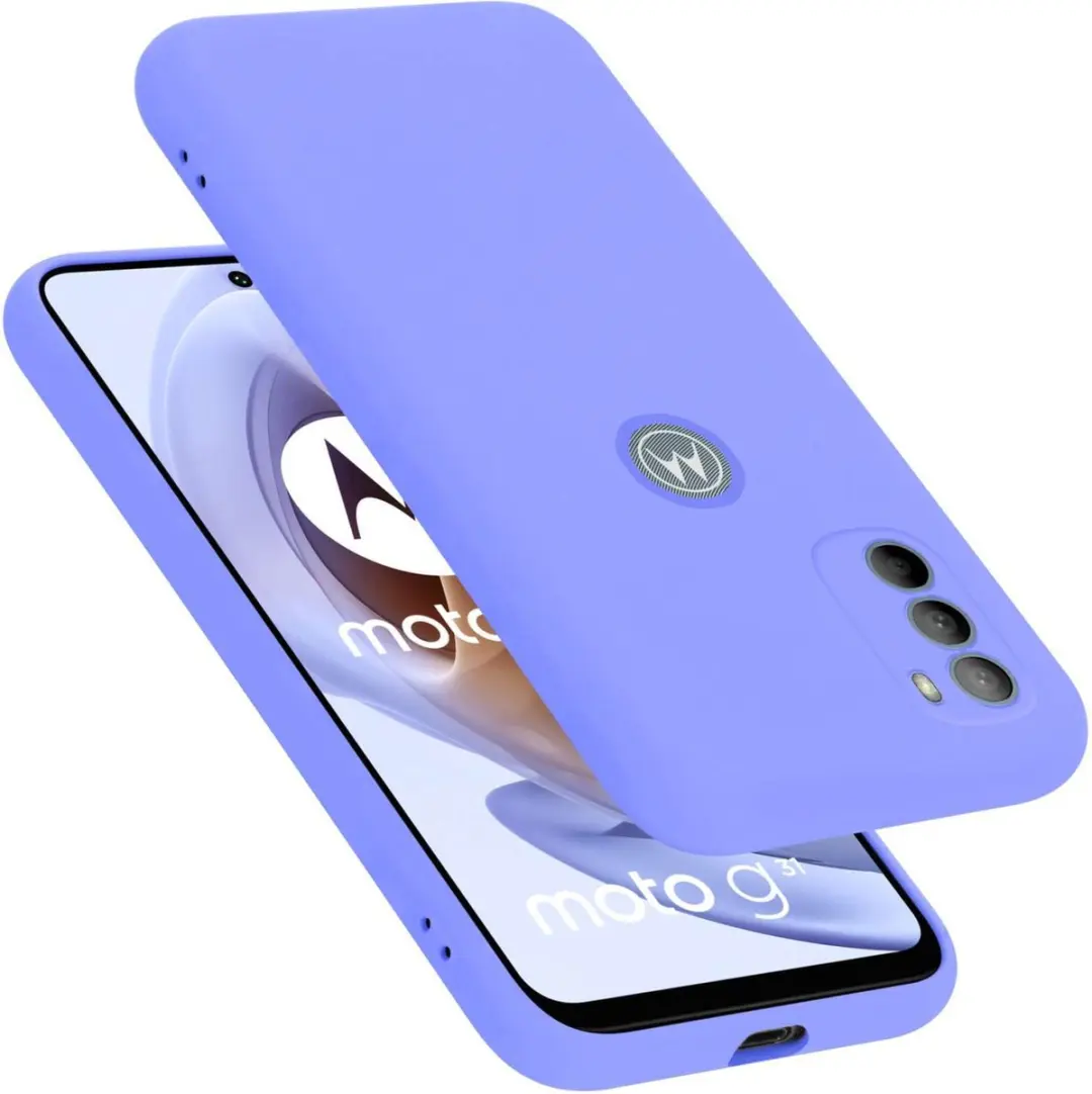 Cadorabo Hoesje geschikt voor Motorola MOTO G31 / G41 in LIQUID LICHT PAARS