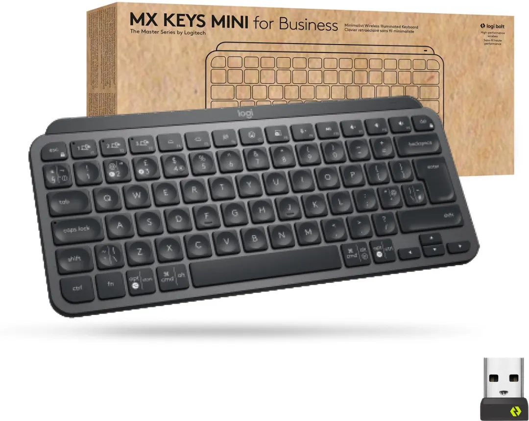Logitech MX Keys Mini For Business 920-010608 - Grafiet