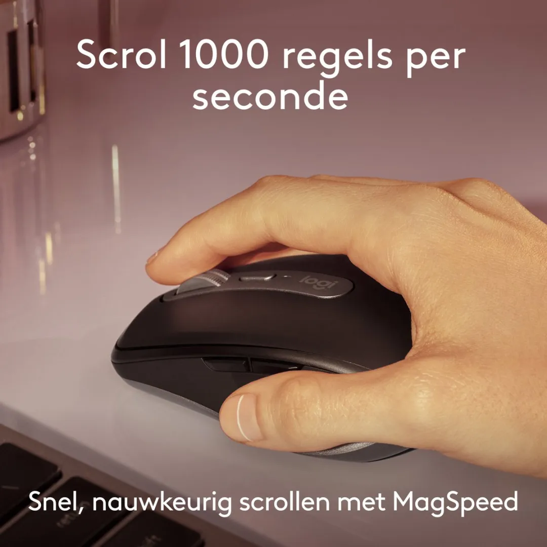 Logitech MX Anywhere 3S 910-006946 Draadloze Muis - Zwart