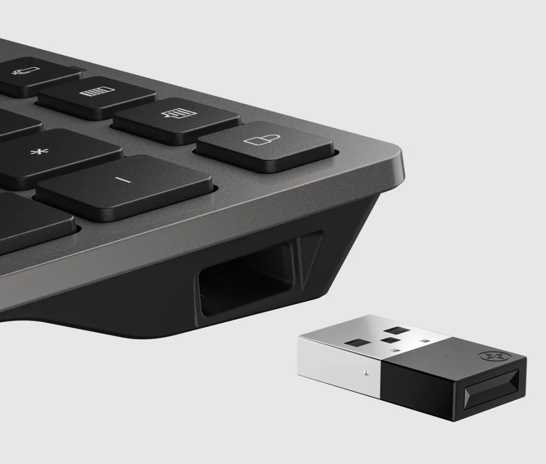 HP 720 Multi-Device Draadloos Toetsenbord AZERTY - Zwart