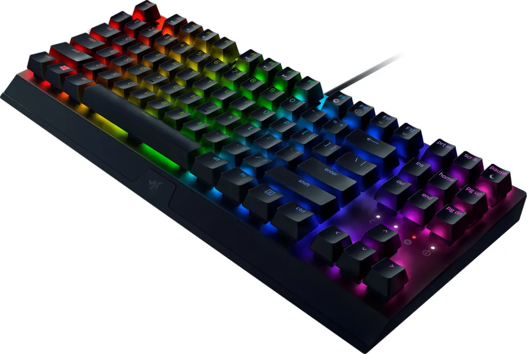 Razer BlackWidow V3 RZ03-03490100-R3M1 Toetsenbord - US Layout - Groene Switches - Zwart