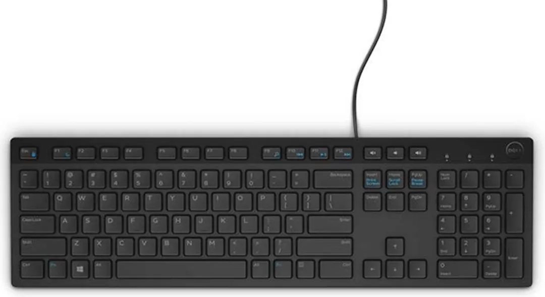 Dell KB216 Multimedia Toetsenbord - Zwart
