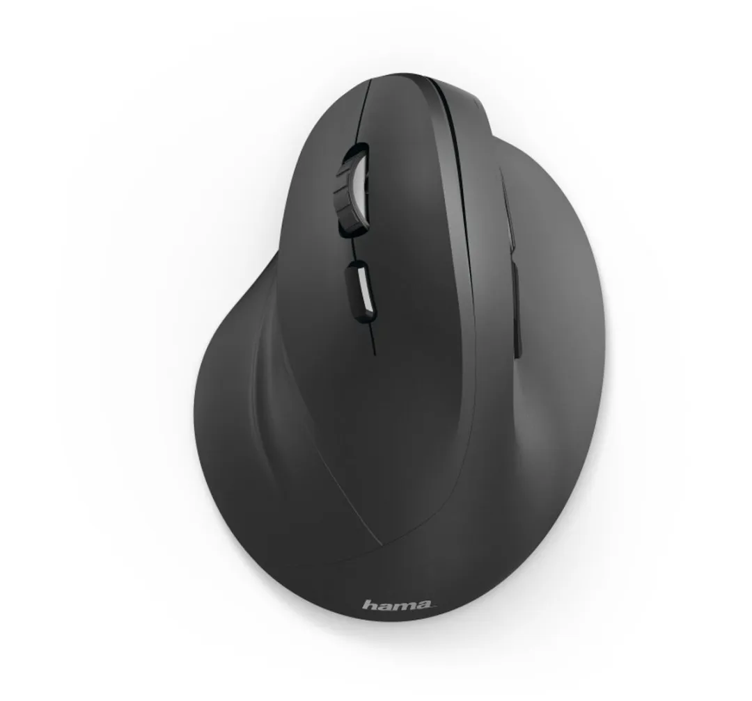 Hama EMW-500L Draadloze Ergonomische Muis - 6 Knoppen - Zwart - afbeelding 6 van 6