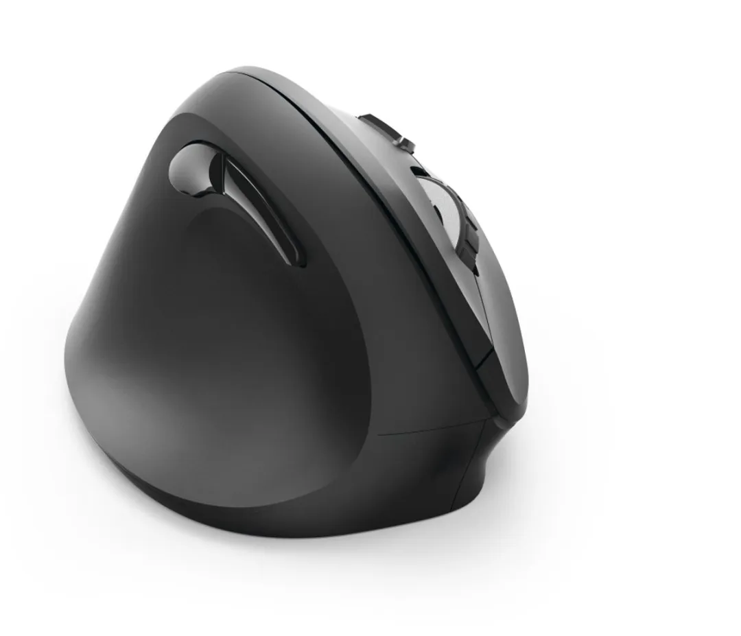 Hama EMW-500L Draadloze Ergonomische Muis - 6 Knoppen - Zwart