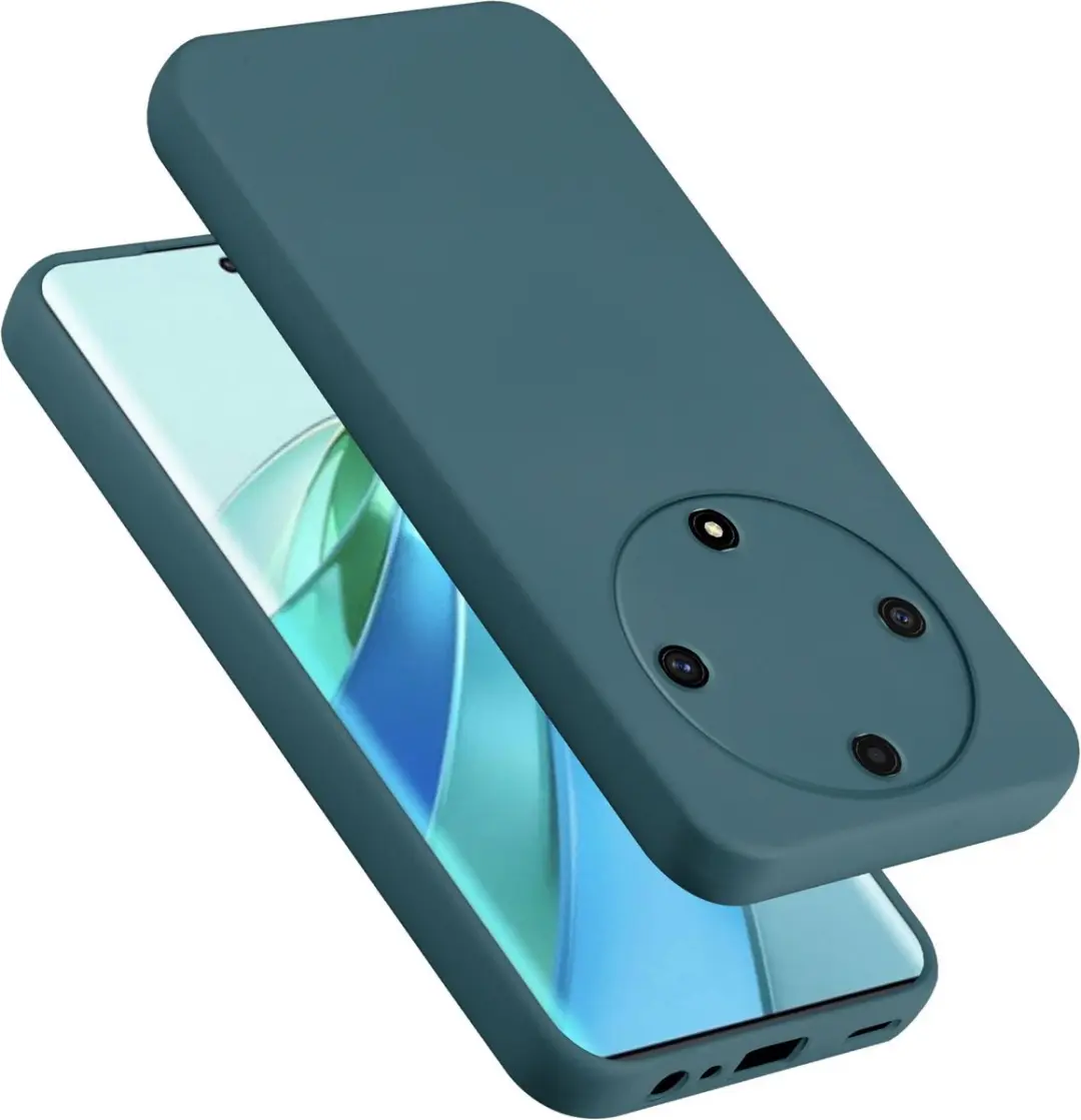 Cadorabo Hoesje geschikt voor Honor Magic 5 Lite 5G in LIQUID GROEN