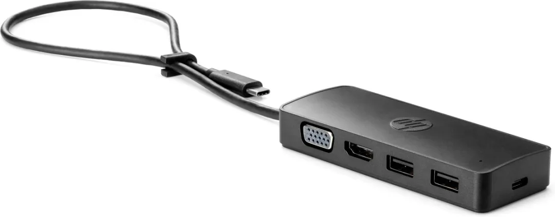 HP USB-C Travel Hub G2 235N8AA - Zwart - afbeelding 5 van 6