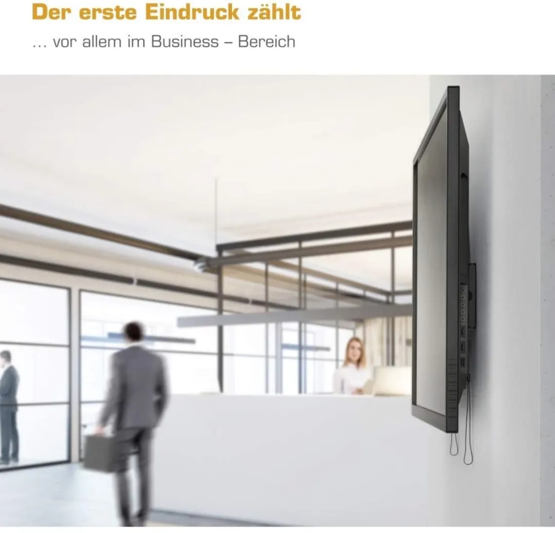 Hama FlashStar TV Muurbeugel FIX 75" - Zwart - afbeelding 6 van 6
