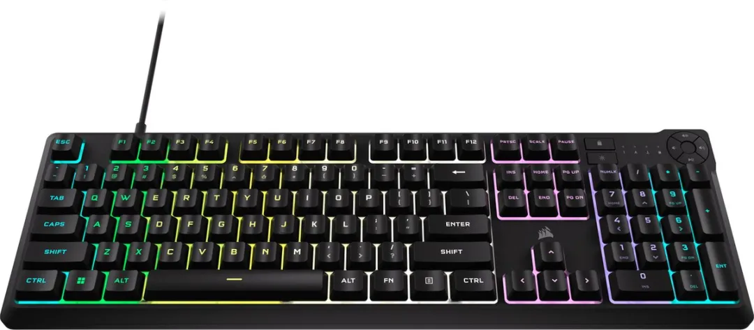 Corsair K55 Core CH-9226C65-NA Gaming Toetsenbord - RGB - Zwart