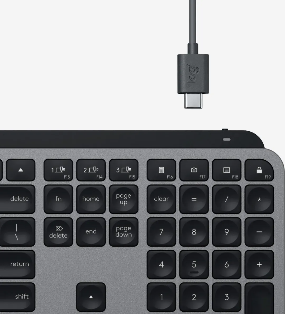 Logitech MX Keys Draadloos Toetsenbord 920-009555 - Grijs