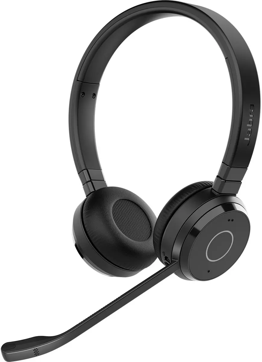 Jabra Evolve 65 TE Headset 6693-833-309 - Bedraad & Bluetooth - Zwart