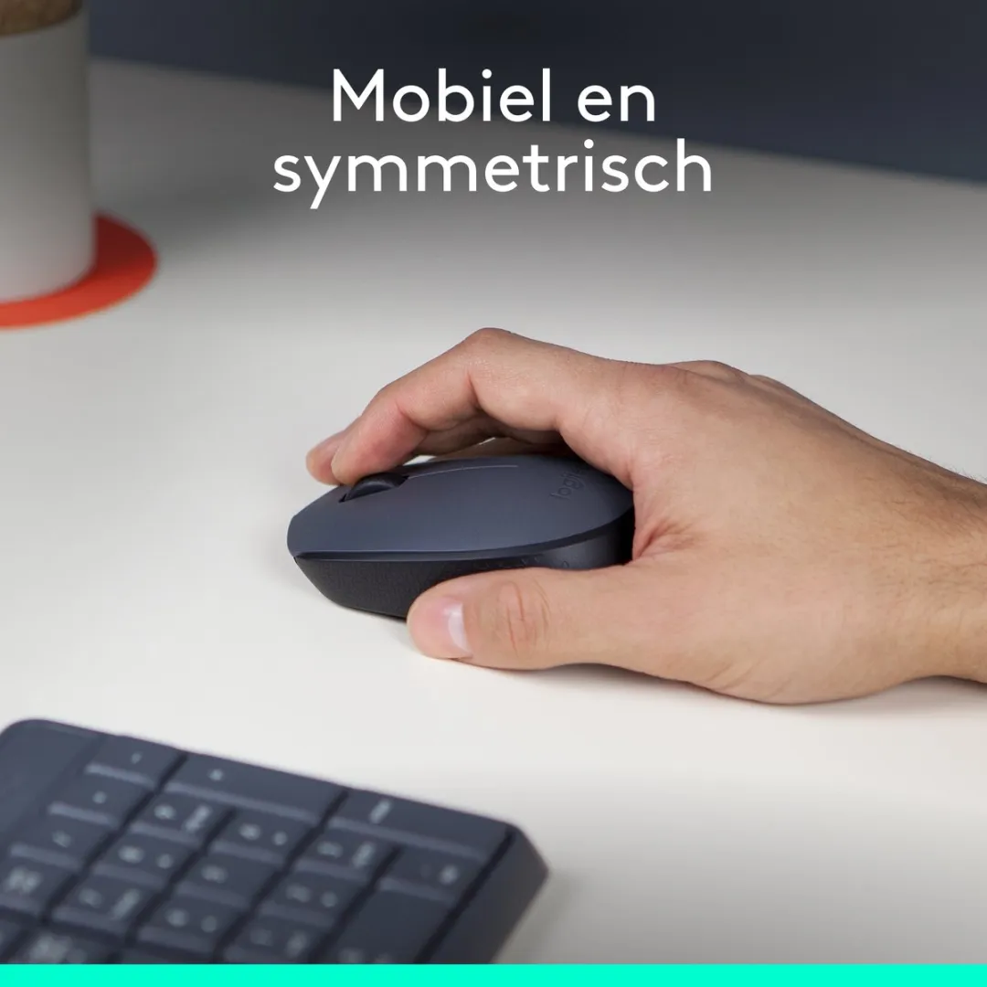 Logitech M170 Draadloze Muis - Grijs