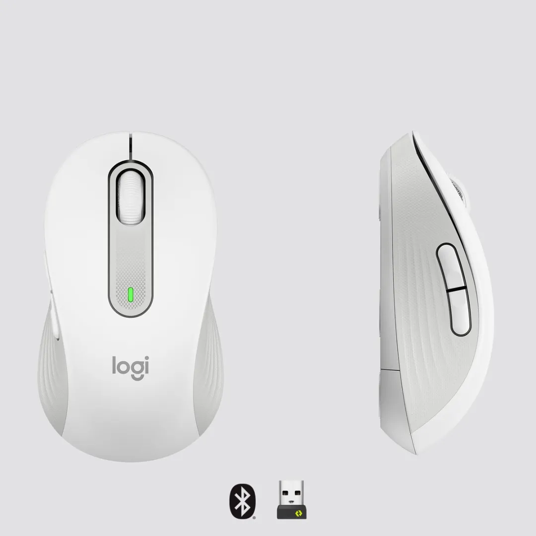 Logitech Signature M650 Muis - Rechtshandig - 4000 DPI - Wit - afbeelding 6 van 6