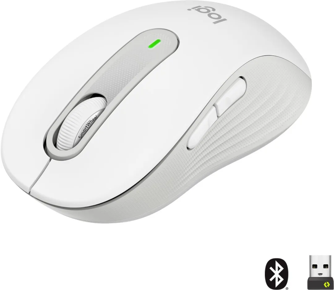 Logitech Signature M650 Muis - Rechtshandig - 4000 DPI - Wit