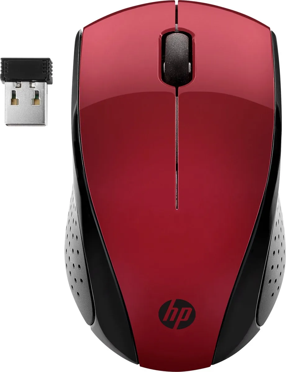 HP 220 Wireless Mouse - Rood - afbeelding 6 van 6
