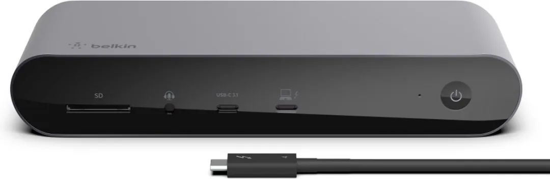 Belkin CONNECT Thunderbolt 4-dock Pro INC006vfSGY - Zwart - afbeelding 6 van 6